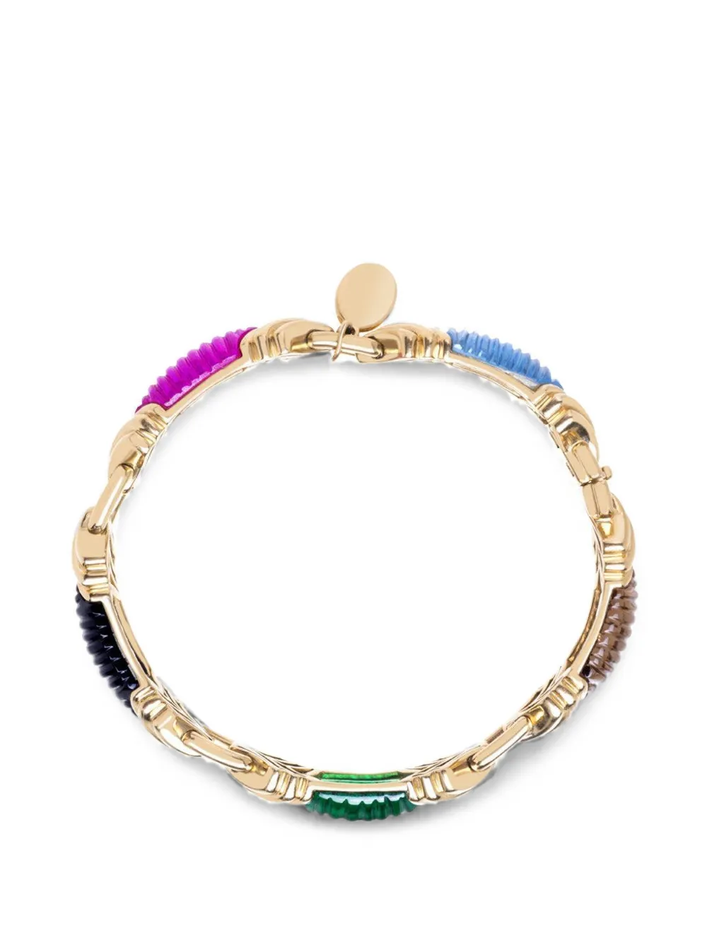 Rainbow K Cleopatra multi-stone bracelet - Oro