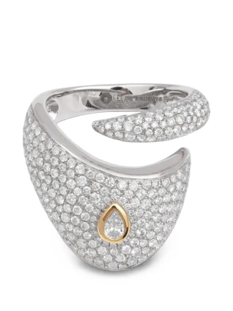 Rainbow K Dune diamond ring