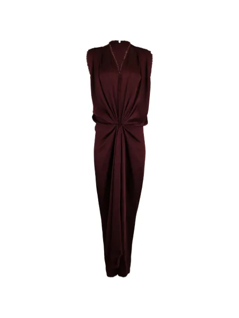 Michael Kors Collection draped maxi dress