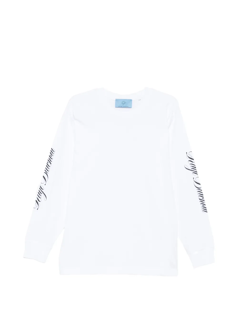 11 11 L.U.C.K. logo-print long-sleeve sweatshirt