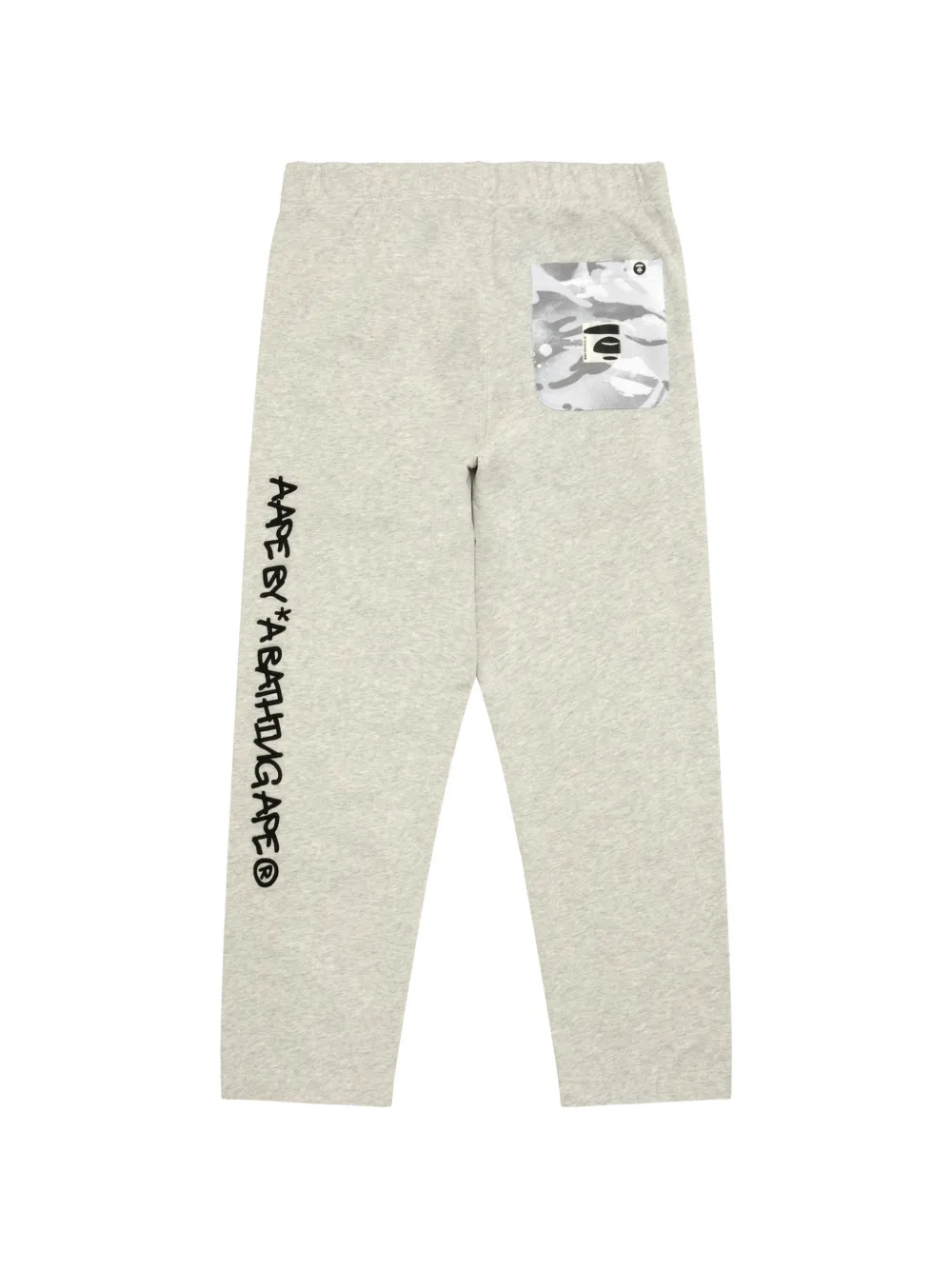 AAPE BY *A BATHING APE Trainingsbroek met logoprint Beige