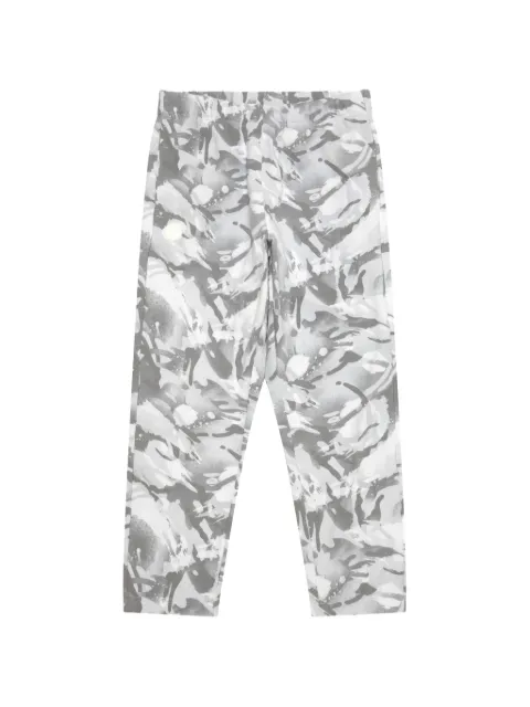 AAPE BY *A BATHING APE® camouflage-print logo-patch trousers