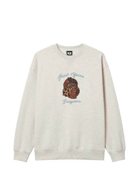 FINGERCROXX sudadera con detalle de apliques