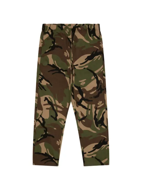 AAPE BY *A BATHING APE® camouflage-print embroidered trousers