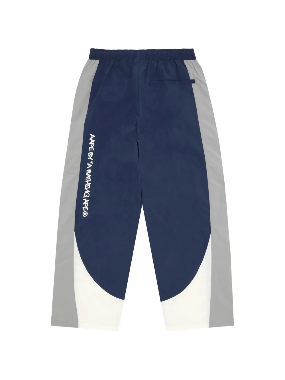 AAPE BY *A BATHING APE Aapeunvs trainingsbroek met colourblocking Blauw