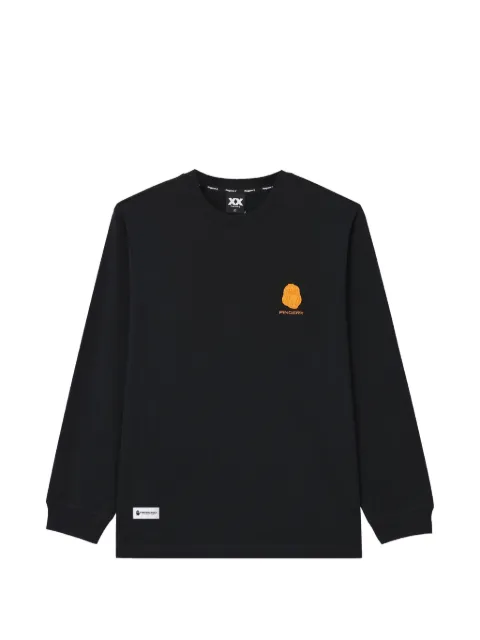 FINGERCROXX logo-patch sweater