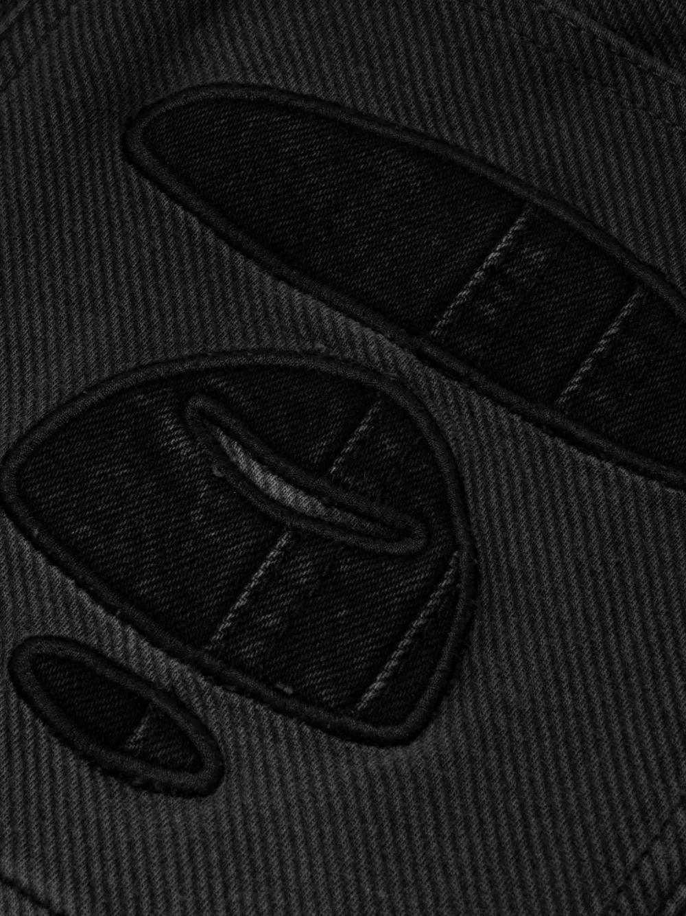 AAPE BY *A BATHING APE Moonface broek met vlakken en logoprint Zwart