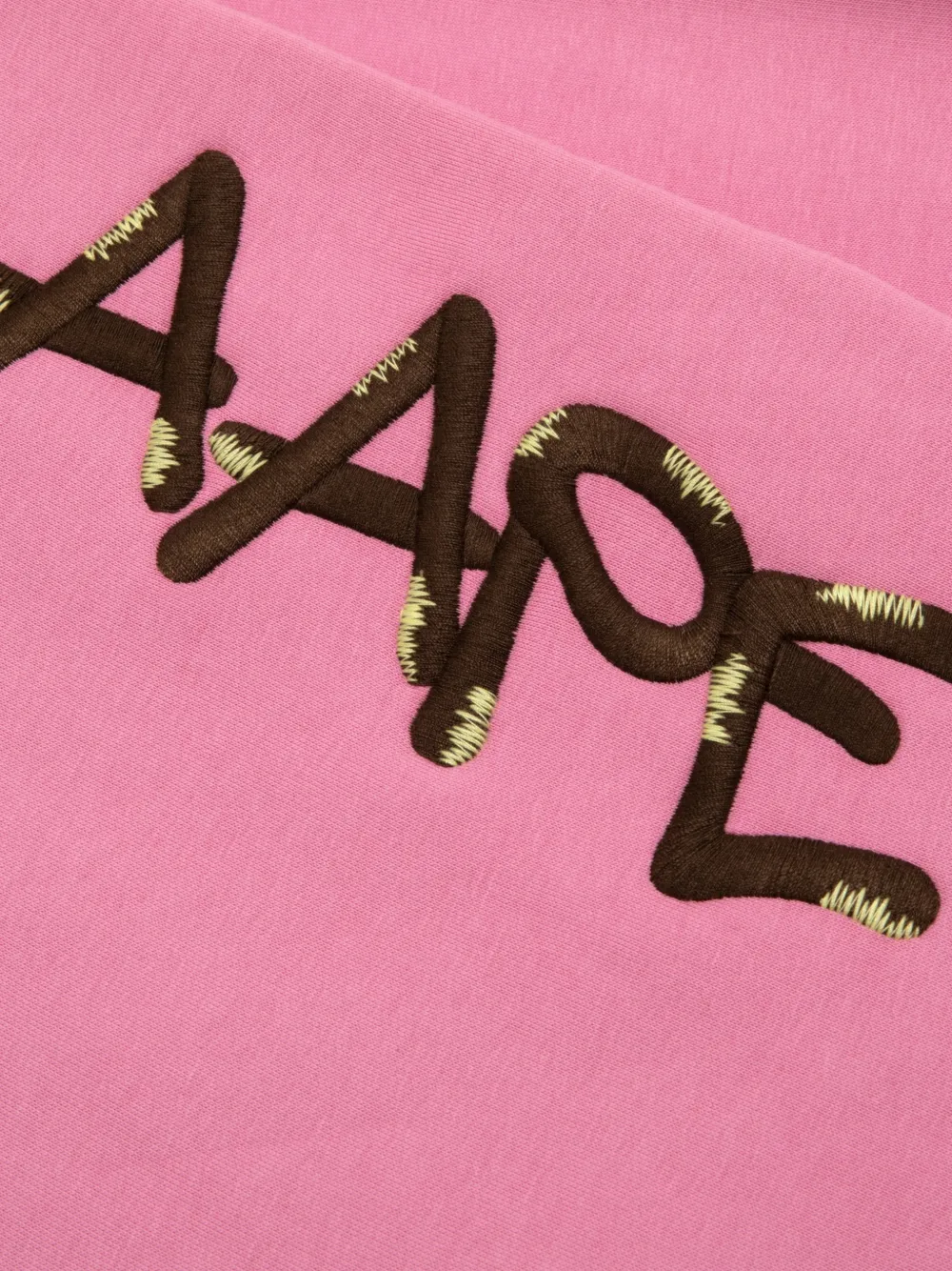 AAPE BY *A BATHING APE Hoodie met geborduurd logo Roze