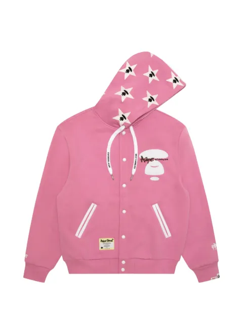 AAPE BY *A BATHING APE® logo-embroidered hoodie