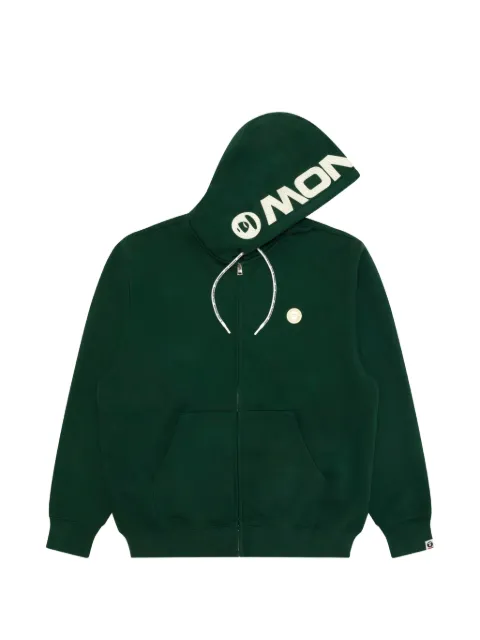 AAPE BY *A BATHING APE® AAPENOW Moonface logo-print zip-up hoodie