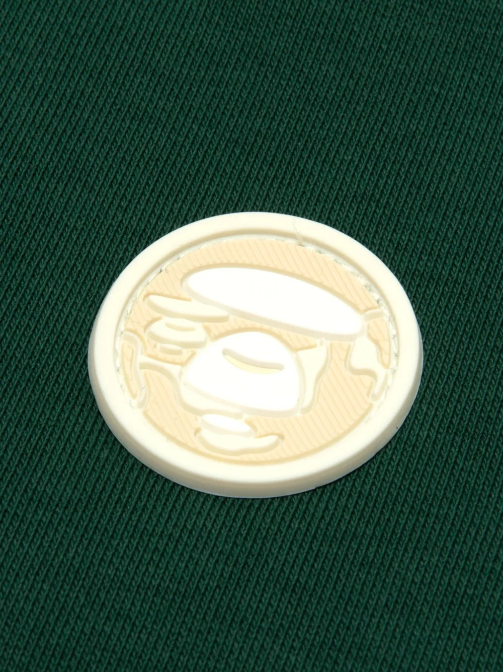 AAPE BY *A BATHING APE AAPENOW Moonface hoodie met rits en logoprint Groen