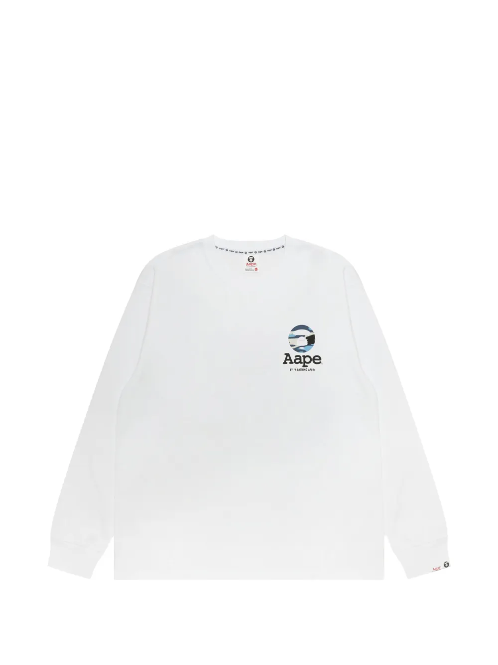AAPE BY *A BATHING APE® camo-print logo-print T-shirt