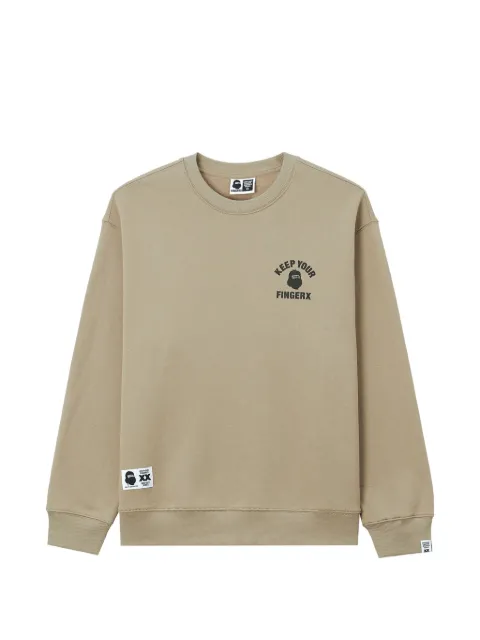 FINGERCROXX logo-print sweatshirt