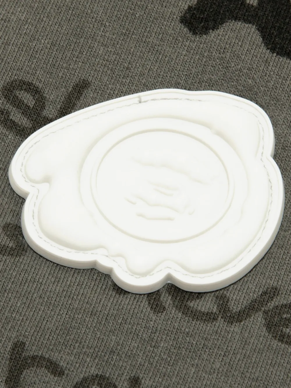 AAPE BY *A BATHING APE Trui met graffiti-print Grijs
