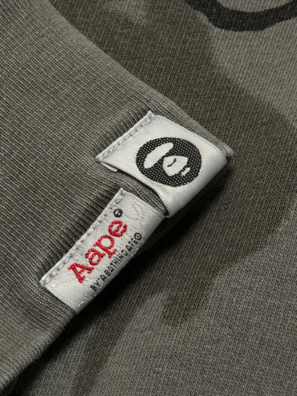 AAPE BY *A BATHING APE Trui met graffiti-print Grijs