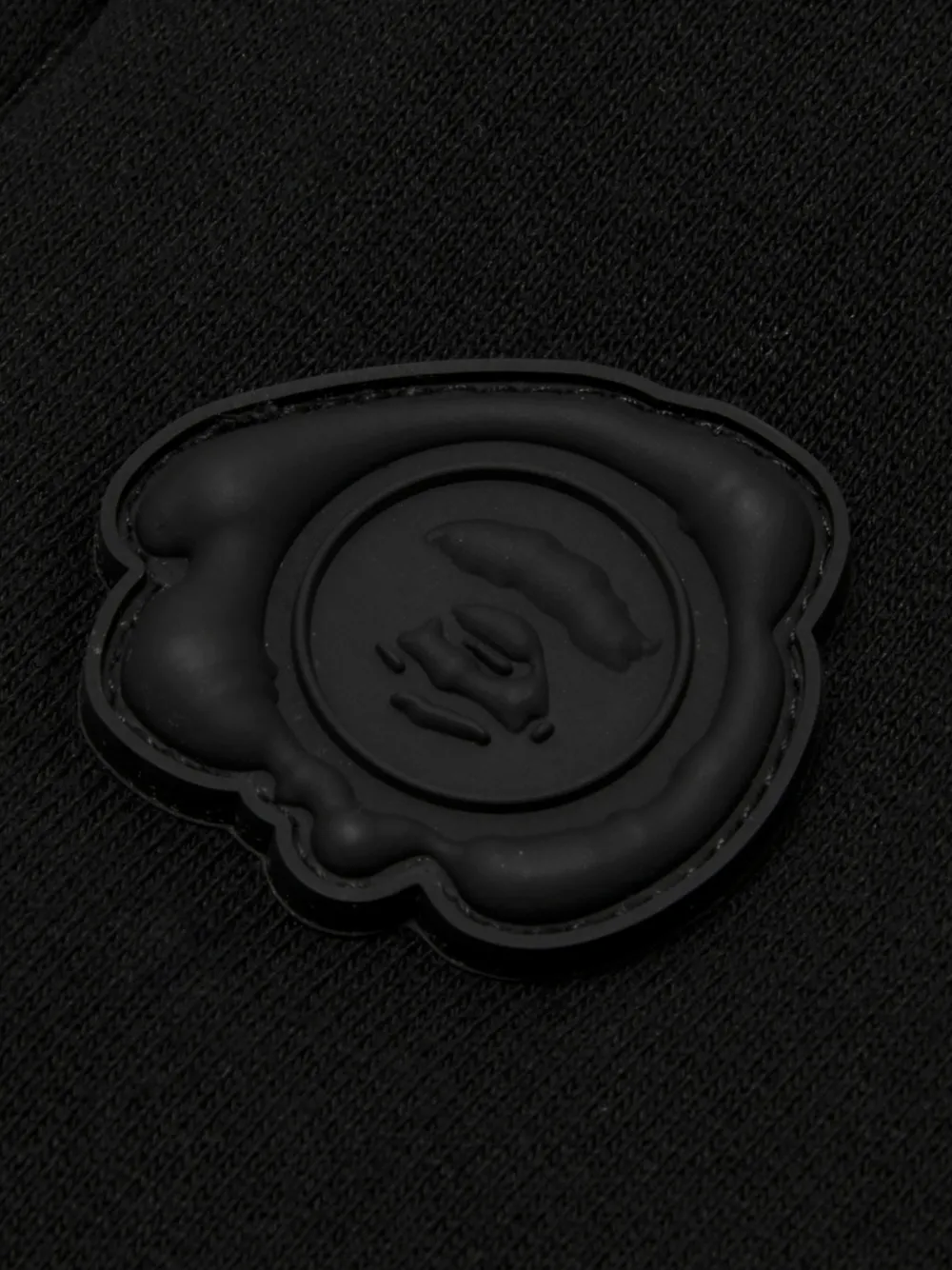 AAPE BY *A BATHING APE Trainingsbroek met logoprint Zwart