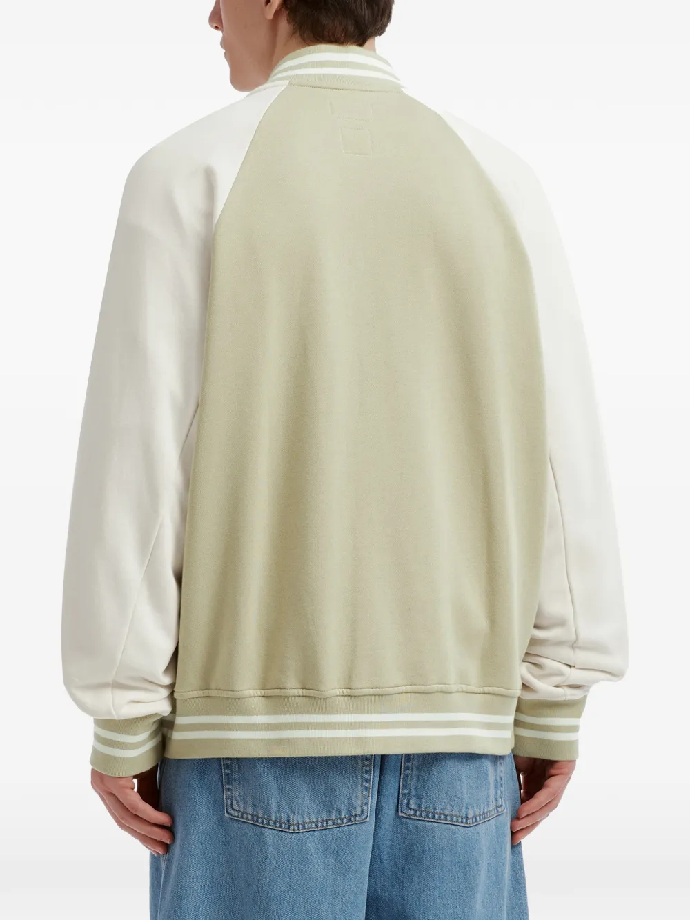 izzue Sweater met logopatch Wit