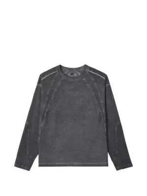 Stüssy Pigment Dyed LS Thermal Sweater | Grey | FARFETCH