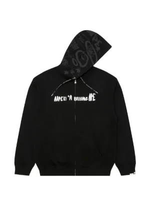 Babylon LA Zip Hoodie | Black | FARFETCH