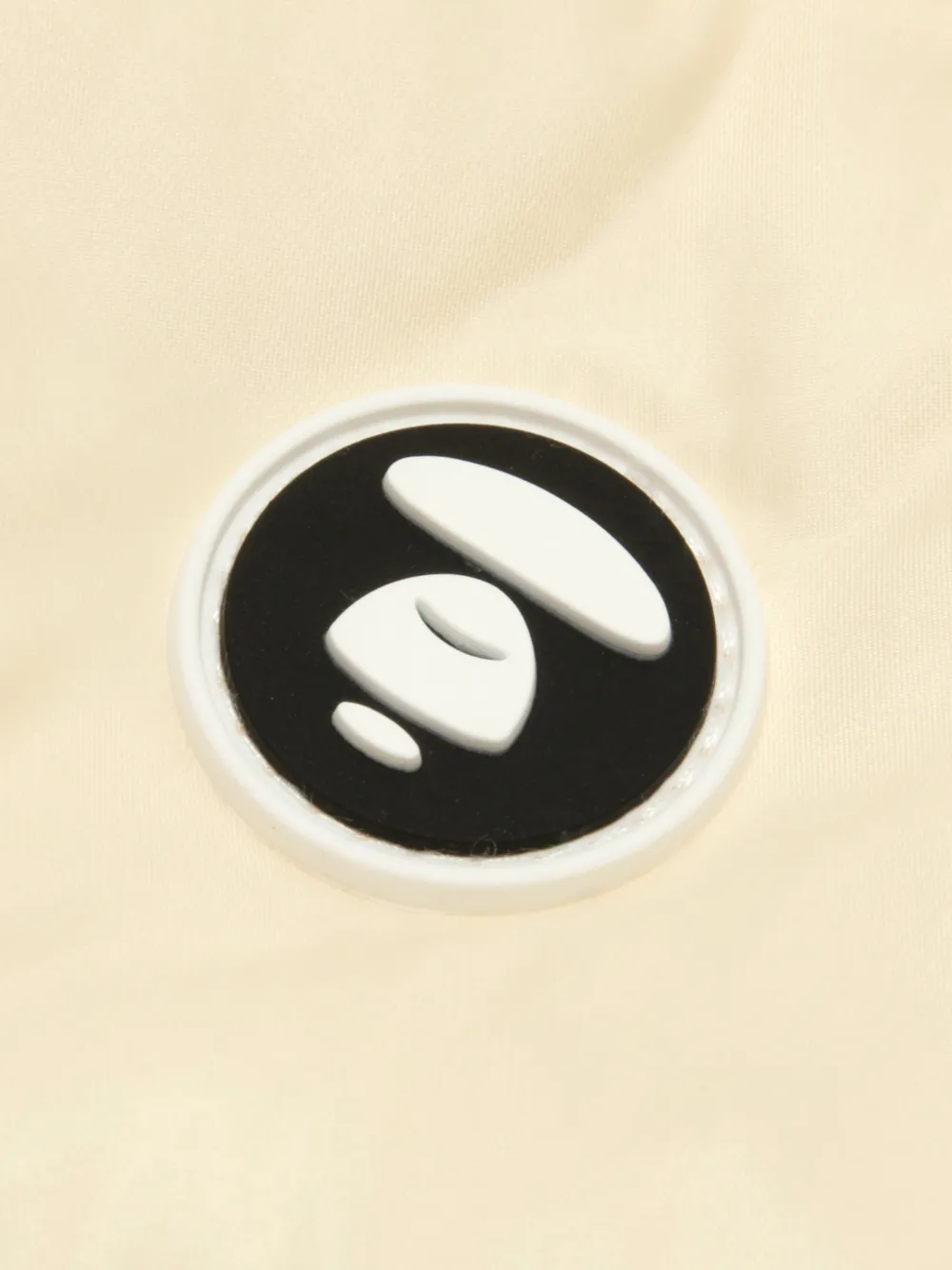 AAPE BY *A BATHING APE Gevoerd jack met capuchon Beige