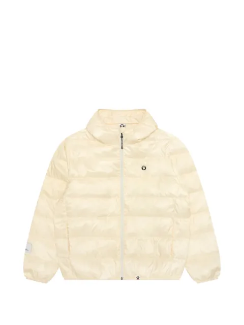 AAPE BY *A BATHING APE® quilted hooded jacket