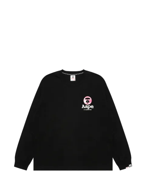 AAPE BY *A BATHING APE® camo-print logo T-shirt