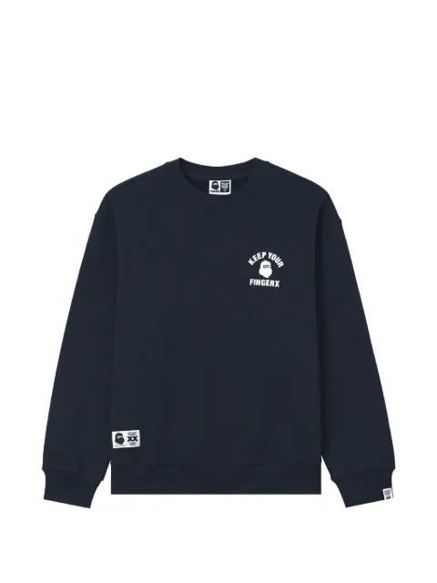 FINGERCROXX sudadera con logo estampado