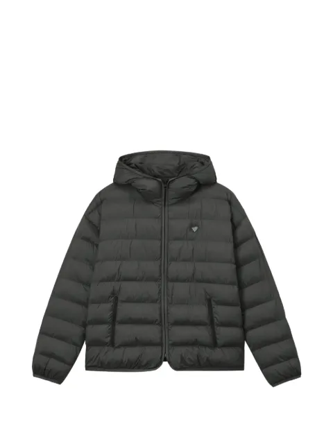 CHOCOOLATE quilted hooded jacket