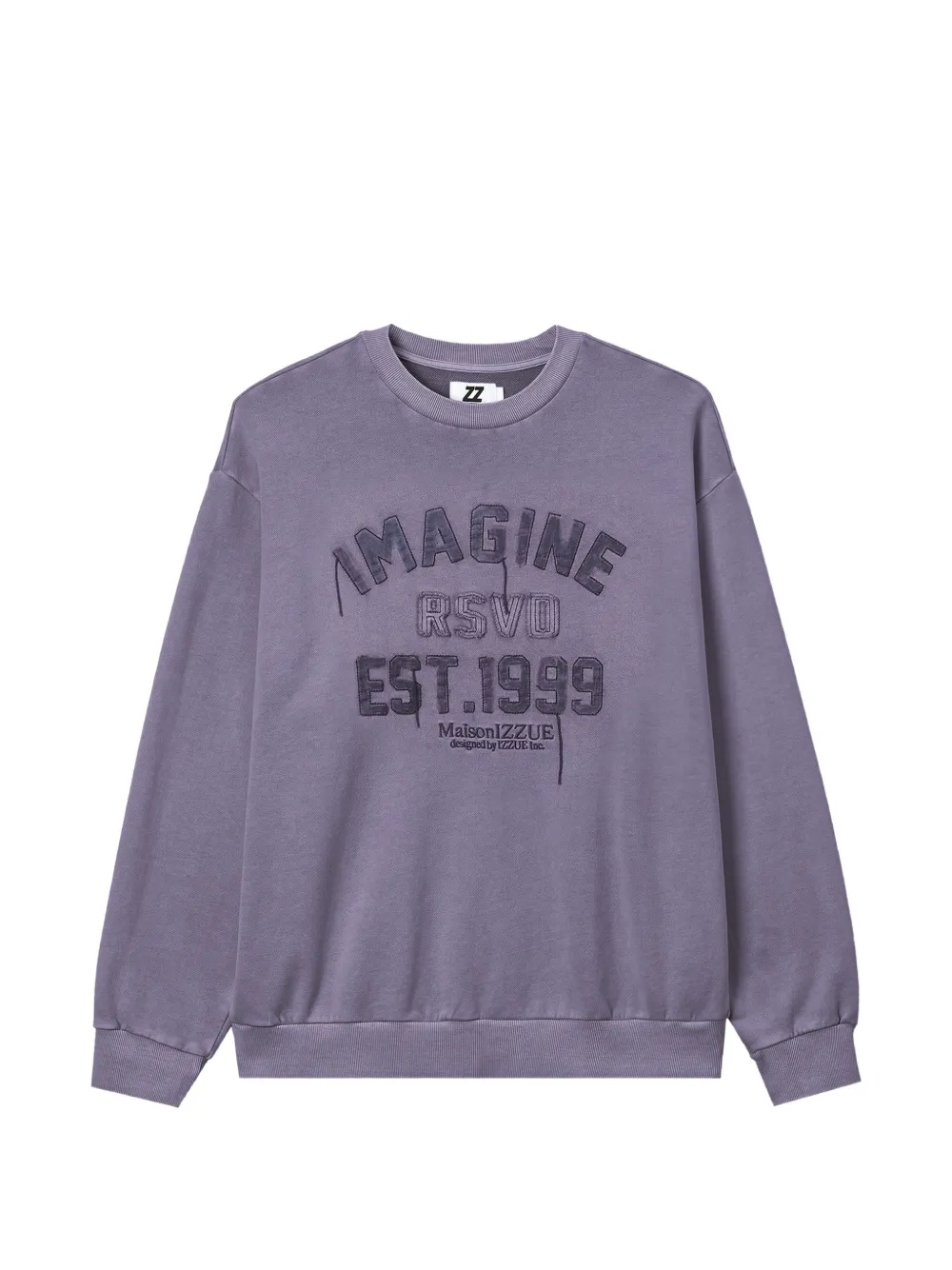 izzue embroidered logo sweatshirt