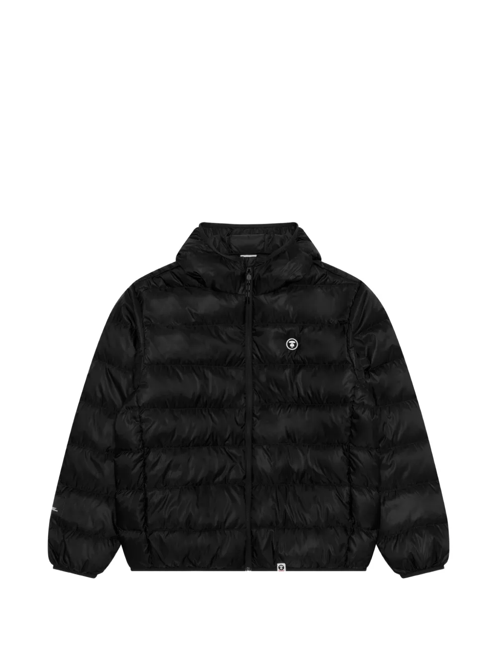 AAPE BY *A BATHING APE® hooded padded jacket - Nero