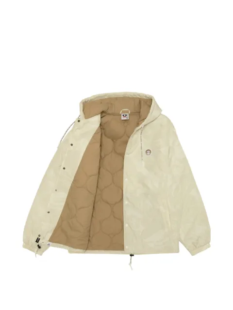 AAPE BY *A BATHING APE® camouflage-print hooded jacket