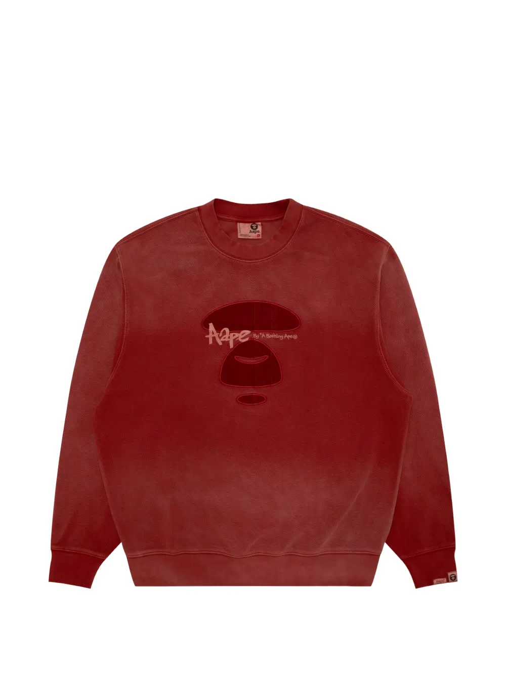 AAPE BY *A BATHING APE® graffiti-print sweatshirt - Rosso