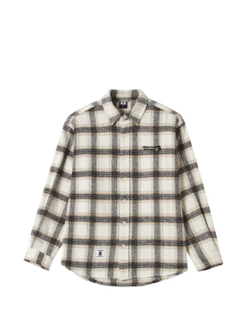 FINGERCROXX logo-embroidered shirt