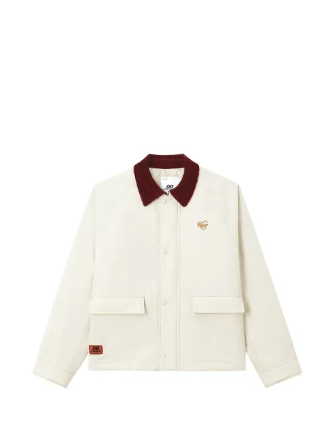 CHOCOOLATE corduroy-collar jacket