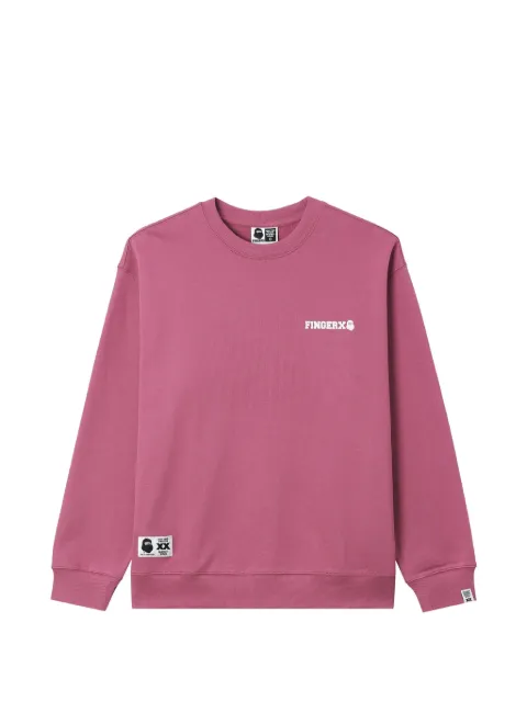 FINGERCROXX logo-print sweatshirt
