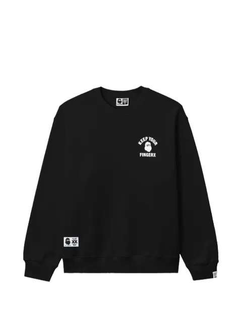 FINGERCROXX jersey de algodón con logo estampado