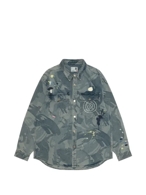 AAPE BY *A BATHING APE® camouflage-pattern shirt
