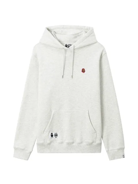 FINGERCROXX logo-patch hoodie