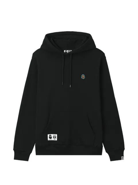 FINGERCROXX logo-patch hoodie