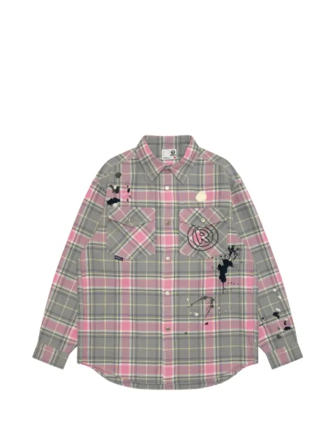 AAPE BY *A BATHING APE® check-pattern shirt