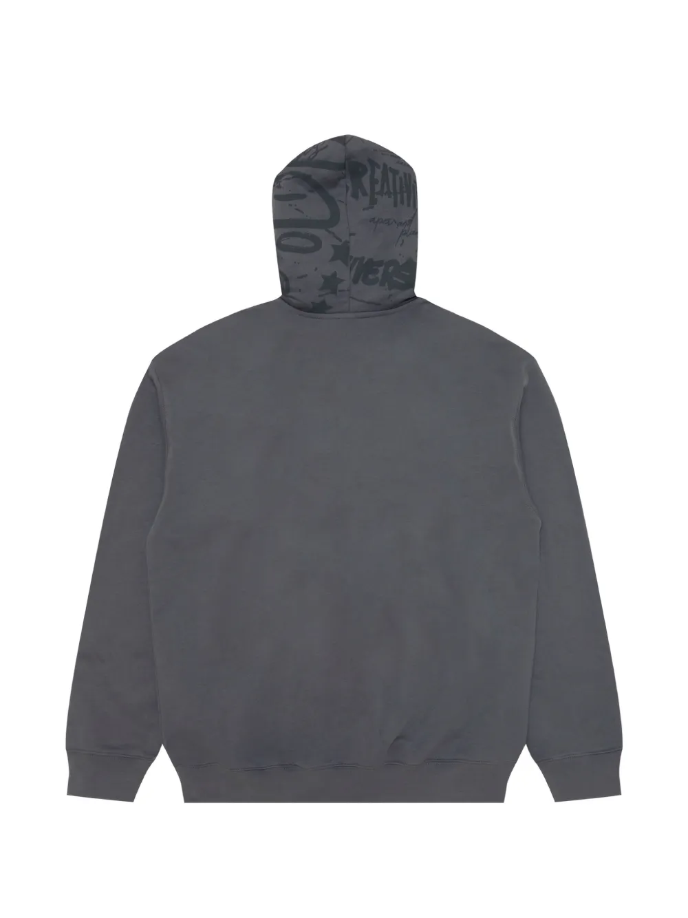 AAPE BY *A BATHING APE Hoodie met logoprint en rits Grijs