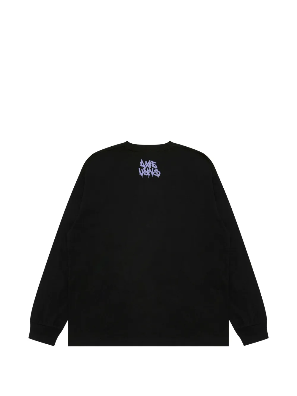 AAPE BY *A BATHING APE T-shirt met Moonface-print Zwart