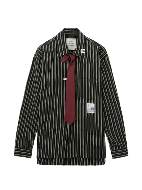 Maison MIHARA YASUHIRO attached tie long-sleeve shirt