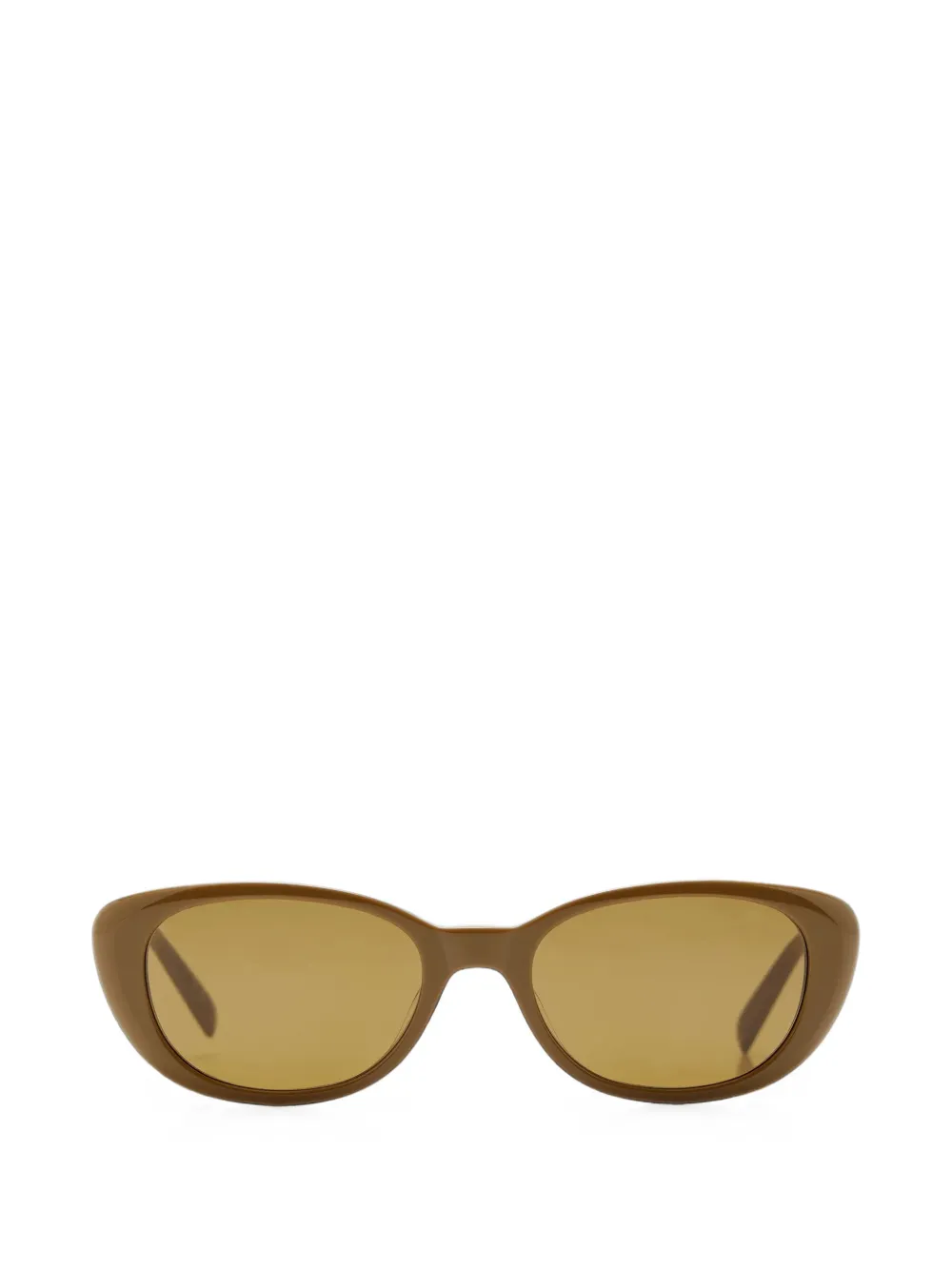 Saint Laurent Eyewear cat-eye frame sunglasses - Marrone