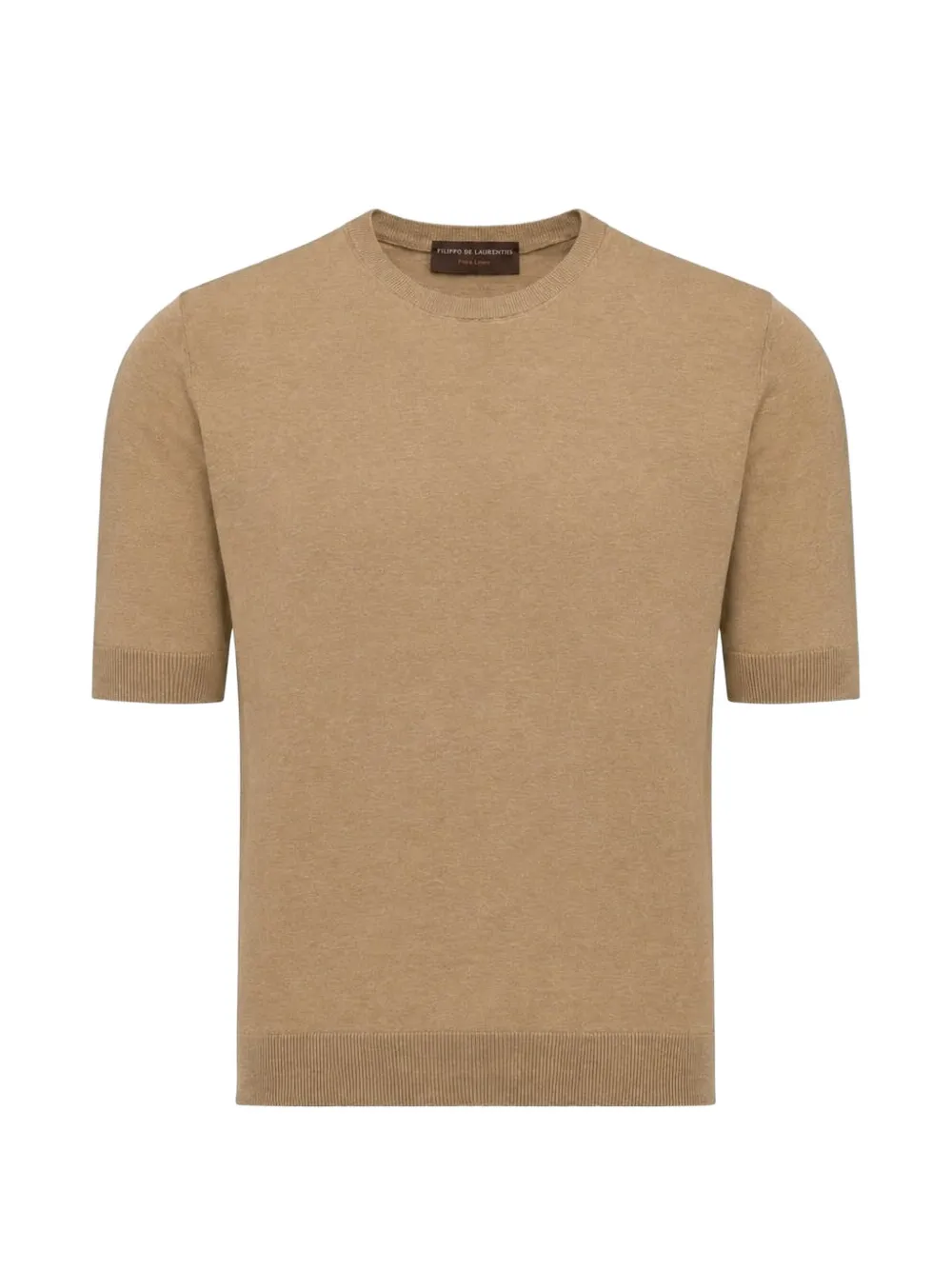 Filippo De Laurentiis short-sleeved crew-neck T-shirt Bruin