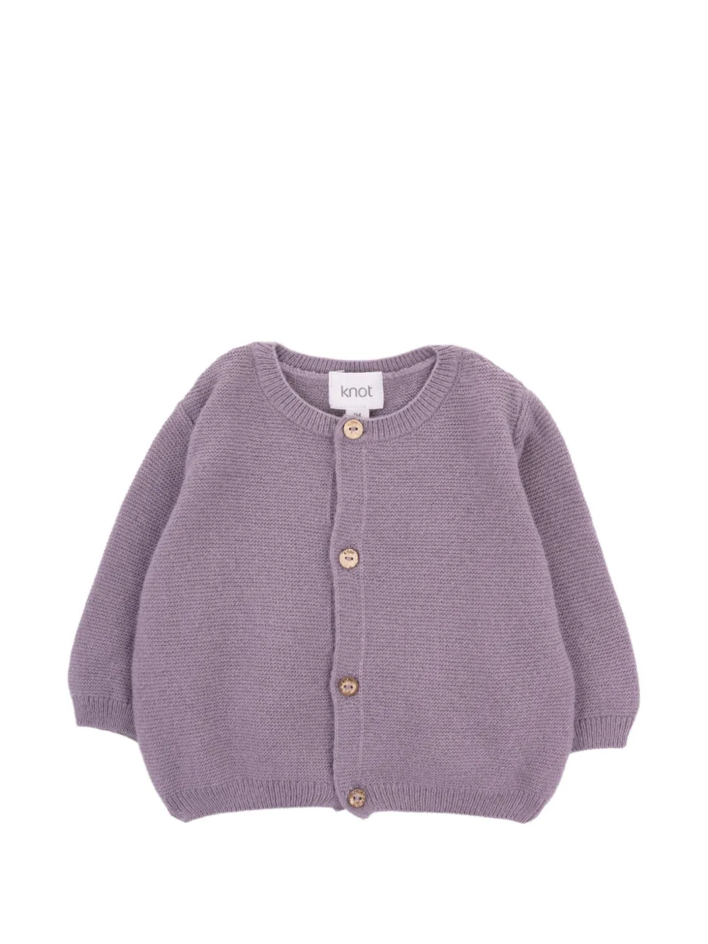 Knot Sunny knitted cardigan | Purple | Image 1