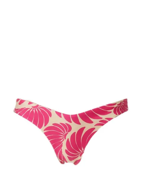 FARM Rio bragas de bikini reversibles con motivo de plátanos