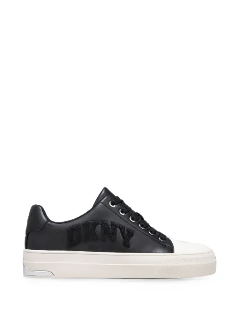 DKNY York logo-embossed sneakers