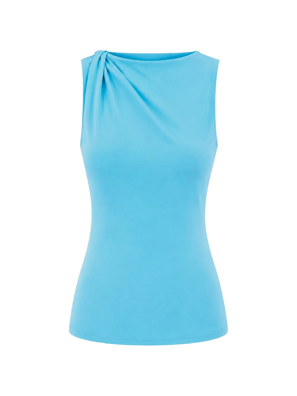 Paris Georgia Elemental Twist Top In 블루
