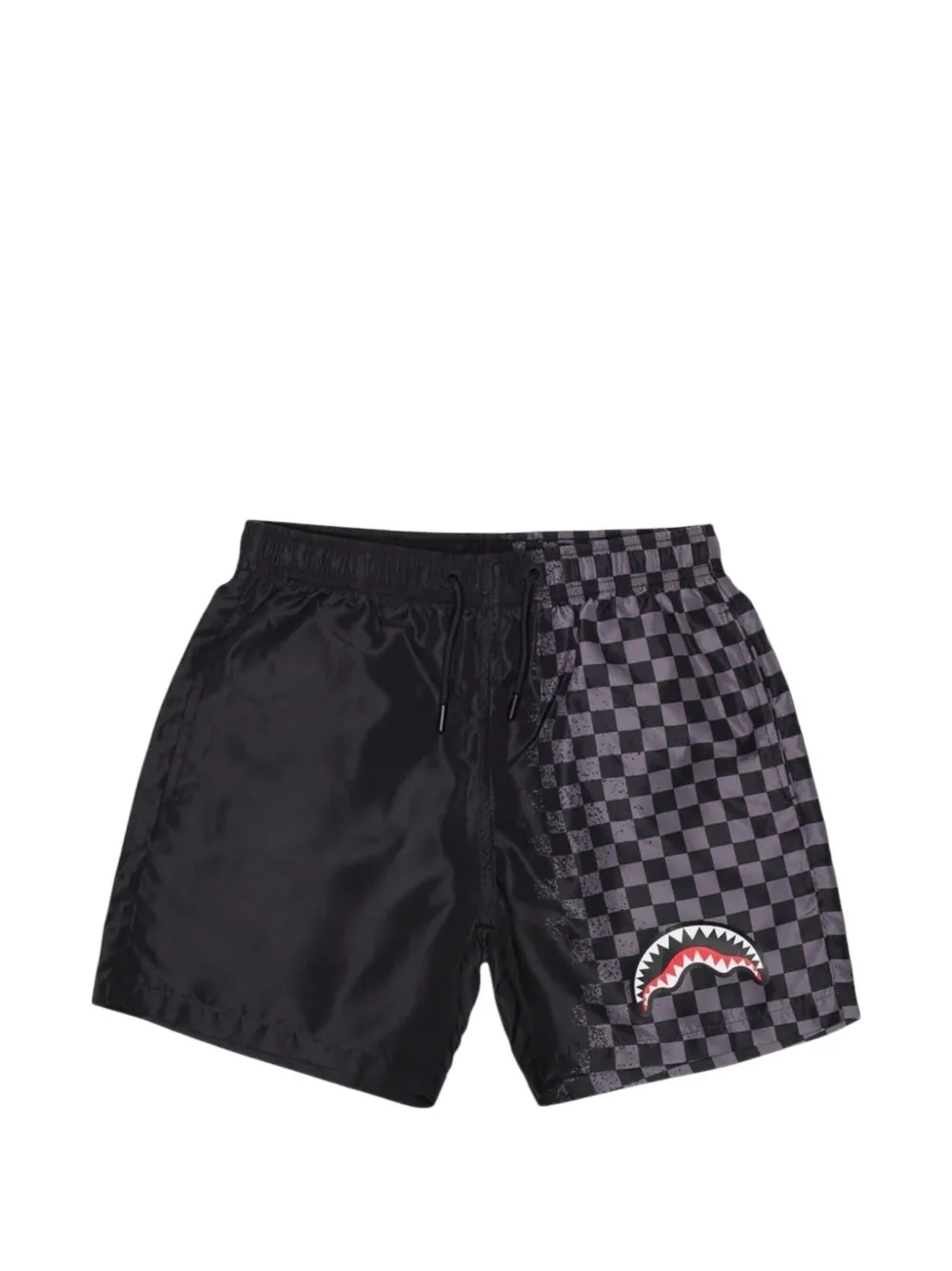 Sprayground Shark in Paris swim shorts - Nero